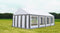 Classic Plus Feesttent PVC 3x8x2 mtr in Wit-Grijs