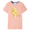 Kindershirt 128 lichtoranje