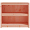 Keukenkast voor buiten 106x55x92 cm massief douglashout