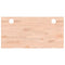 Bureaublad 80x40x2,5 cm massief beukenhout