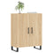 Dressoir 69,5x34x90 cm bewerkt hout sonoma eikenkleurig