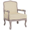 Fauteuil 64x64x90 cm linnen beige