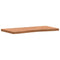 Bureaublad 100x(45-50)x4 cm massief beukenhout