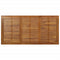 Tuintafel met haarspeldpoten 140x80x75 cm massief acaciahout