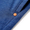 Kindershorts met trekkoord 140 gemleerd donkerblauw