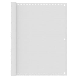 Balkonscherm 120x300 cm HDPE wit