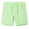Kindershort 116 fluorescerend groen
