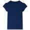 Kindershirt 128 marineblauw