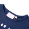 Kindershirt 128 marineblauw