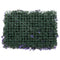 Hek met kunstbladeren6 st 40x60 cm paars