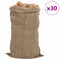 Jutezakken 30 stuks 340 g/m 65x135 cm 100% jute