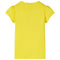 Kindershirt fiets 140 geel