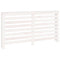 Radiatorombouw 153x19x84 cm massief grenenhout wit