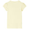 Kindershirt rolschaats 140 zachtgeel