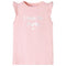 Kindershirt met ruches aan de mouwen 128 lichtroze