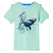 Kindershirt 128 lichtgroen
