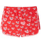 Kindershort met trekkoord 116 rood