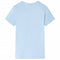 Kindershirt busjesprint 104 lichtblauw
