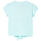 Kindershirt 128 lichtzeeblauw