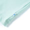 Kindershirt busjesprint 116 lichtmintkleurig