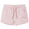 Kindershorts met trekkoord 116 gemengd lichtroze