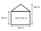 Classic Plus Feesttent PVC 3x6x2 mtr in Wit