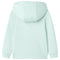 Kindervest met capuchon en rits 128 gemengd lichtmint