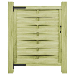 Poort 100x125 cm gempregneerd grenenhout groen