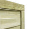 Poort 100x125 cm gempregneerd grenenhout groen