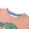 Kindershirt 140 lichtoranje