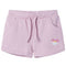 Kindershorts met trekkoord 92 gemengd lila