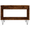 Salontafel 60x50x40 cm bewerkt hout gerookt eikenkleurig
