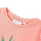 Kindershirt 128 neonkoraal