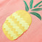 Kindershirt 128 neonkoraal
