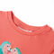 Kindershirt 140 koraalkleurig