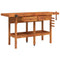 Werkbank met lades en bankschroeven 162x62x83 cm acaciahout