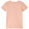 Kindershirt pakje drinken 92 lichtoranje