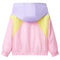 Kinderjas met capuchon en rits 104 meerkleurig