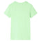 Kindershirt 116 neongroen