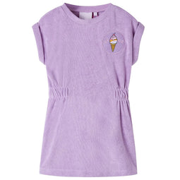 Kinderjurk 92 lila