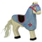 Toernooipaard, blauw - Holtztiger (80249)