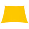 Zonnescherm trapezium 4/5x3 m oxford stof geel