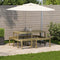 Picknicktafel 160x134x75 cm gempregneerd grenenhout