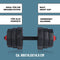 Dumbbell Set 19 stuks Tweede kans
