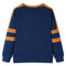Kindertrui met motorontwerp 116 indigo-blauw