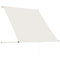 Luifel uittrekbaar 100x150 cm crme