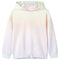 Kindertrui met capuchon 116 sterrenwit