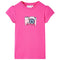 Kindershirt 92 donkerroze