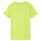 Kindershirt 104 limoengroen