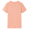 Kindershirt 128 lichtoranje